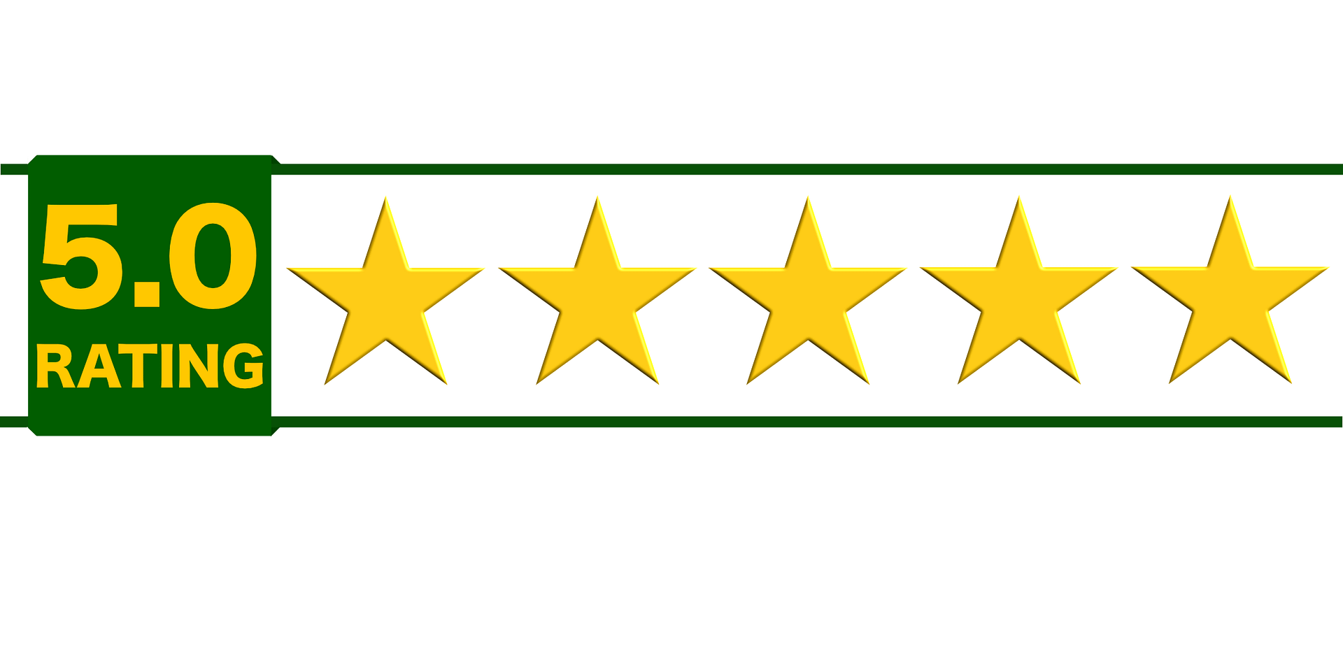 Our 5 star reviews